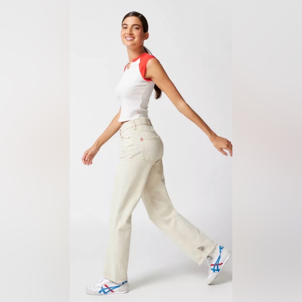 Urban Outfitters BDG white cowboy jeans